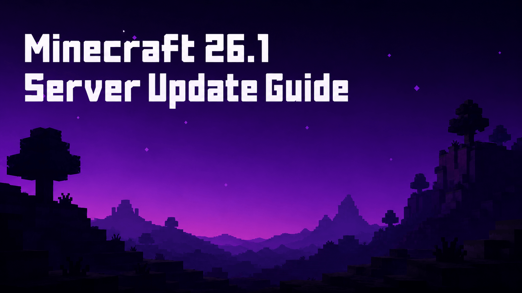 Minecraft server updaten naar 26.1 (Tiny Takeover): complete gids 2026