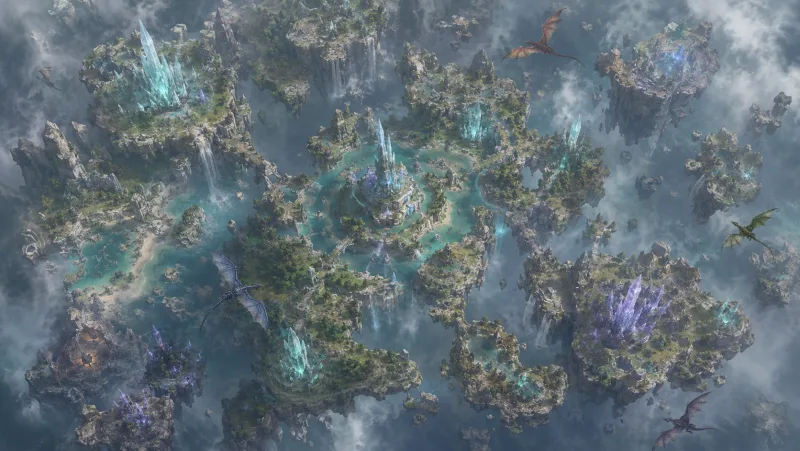 ARK: Crystal Isles map preview