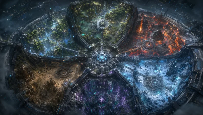 ARK: Genesis Part 1 map preview