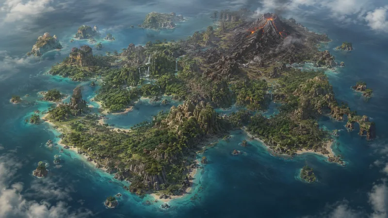 ARK: Lost Island map preview