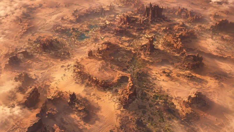 ARK: Scorched Earth map preview