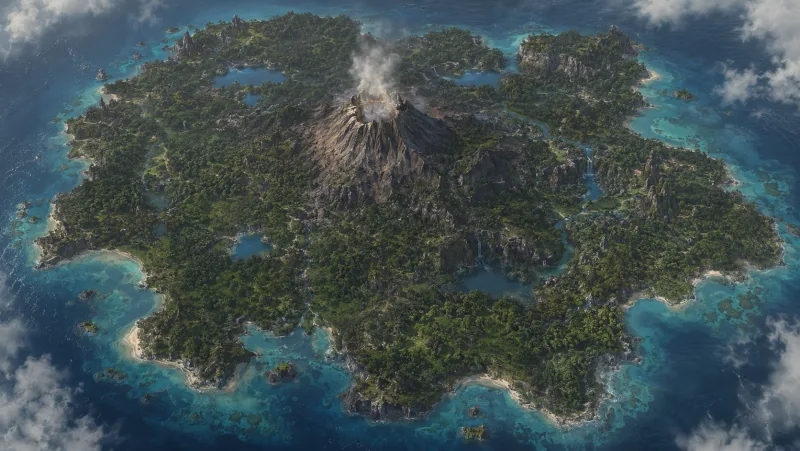 ARK: The Island map preview